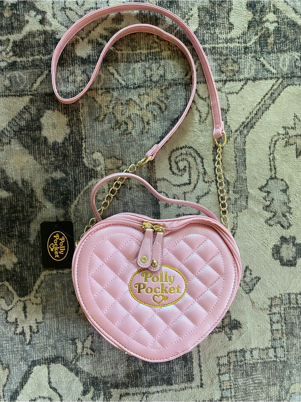NWT Polly Pocket heart shaped purse